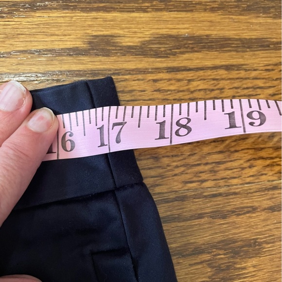 J.Crew Navy Pencil Skirt Classic Style Size 12 - Picture 9 of 10